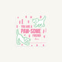 Valentine Cards - Puppy Paw-ty with Hamptons Hot Pink (Digital Download)