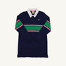 Rollin's Rugby Dress - Nantucket Navy with Hamptons Hot Pink & Kiawah Kelly Green