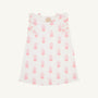 Ruehling Ruffle Dress - Happy Harbour Island Handblock Floral