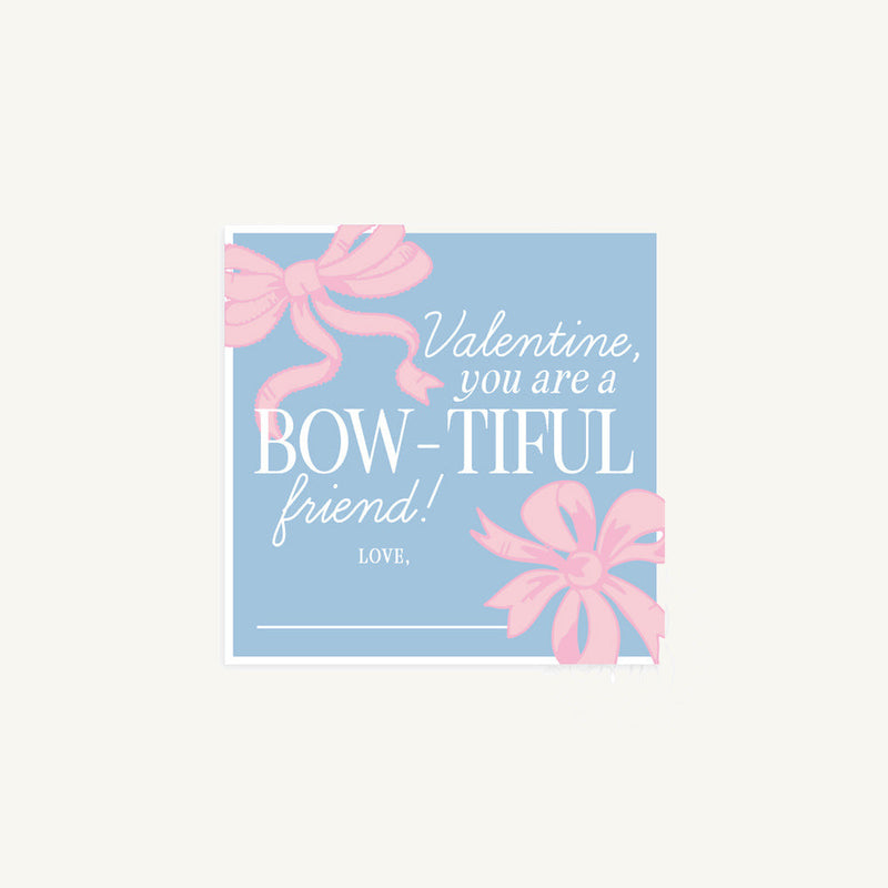 Valentine Cards - Never Too Many Bows (Digital Download)