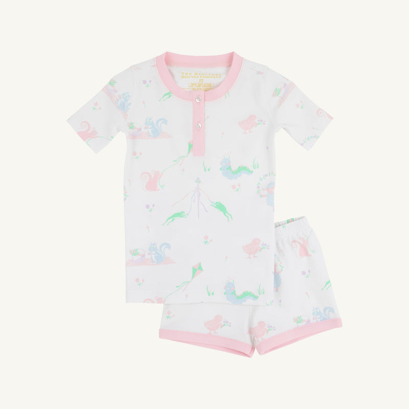 Sara Jane's Short Set - Spring Fling Frolic Fest with Palm Beach Pink