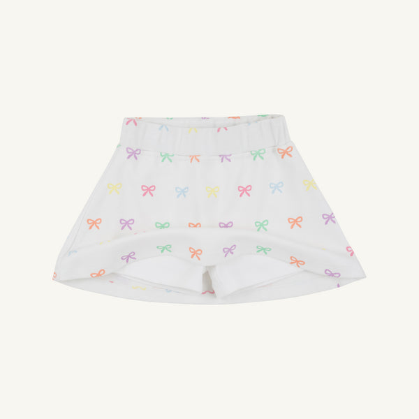 Searcy Skort - Bitty Bows (Worth Avenue White)