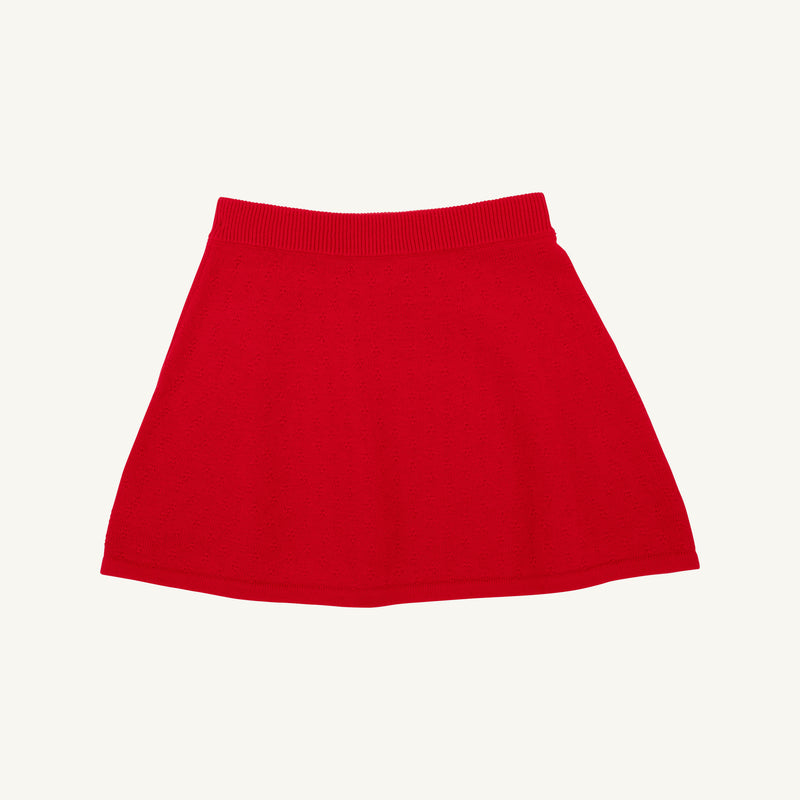 Searcy Sweater Skirt - Richmond Red