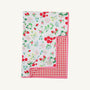 Silent Night Throw - Berry Sweet & Richmond Red Gingham