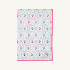 Silent Night Throw - Flock Together with Winter Park Pink
