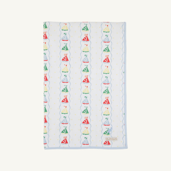 Silent Night Throw - Set Sail with Beale Street Blue