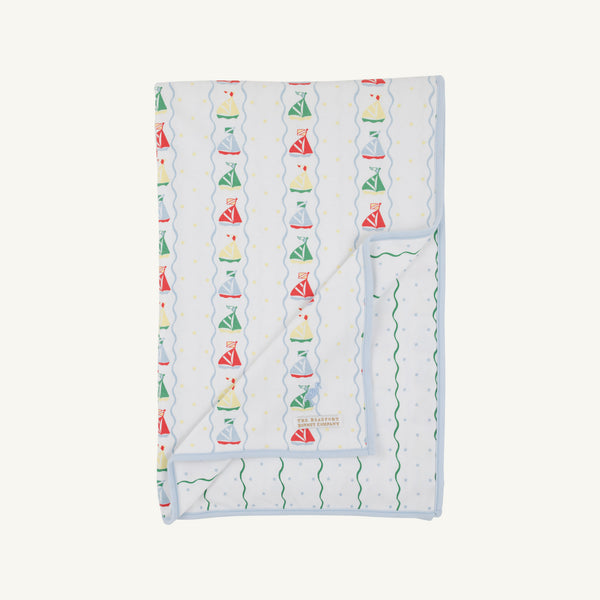 Silent Night Throw - Set Sail with Beale Street Blue