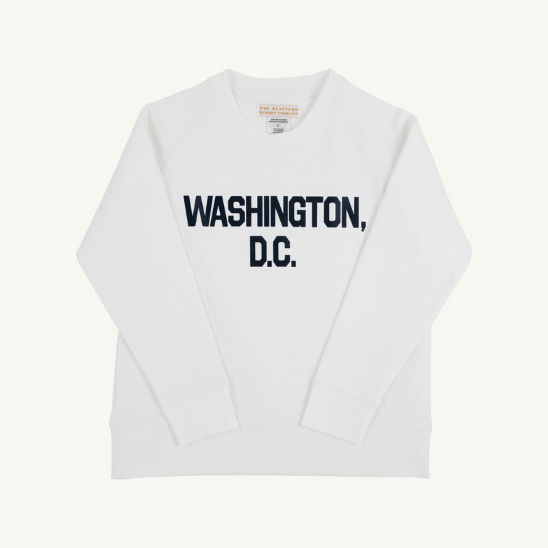 Sir Proper City Hopper Sweatshirt - Worth Avenue White Washington, D.C.