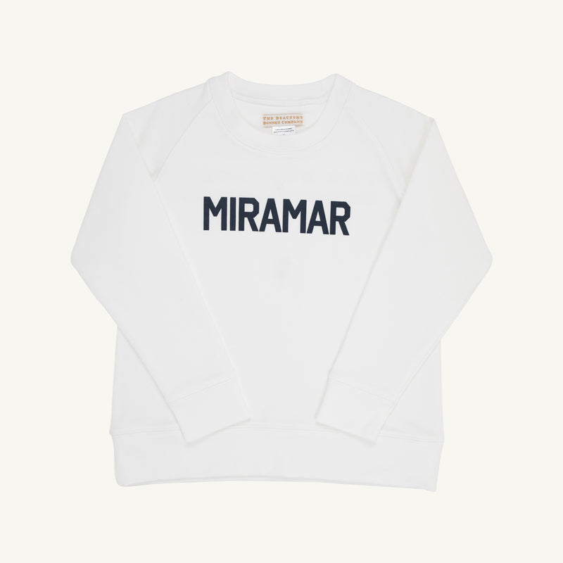 Sir Proper City Hopper Sweatshirt - Worth Avenue White Miramar