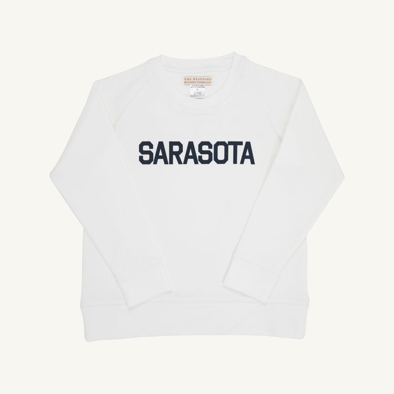Sir Proper City Hopper Sweatshirt - Worth Avenue White Sarasota