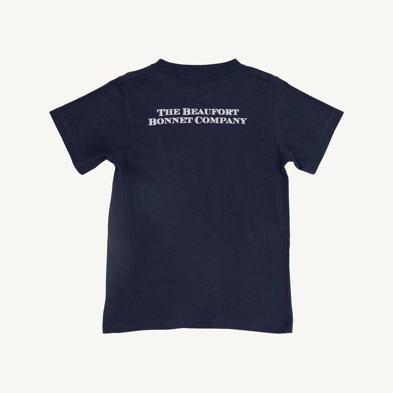 Sir Proper's City Hopper T-Shirt - Nantucket Navy Sarasota