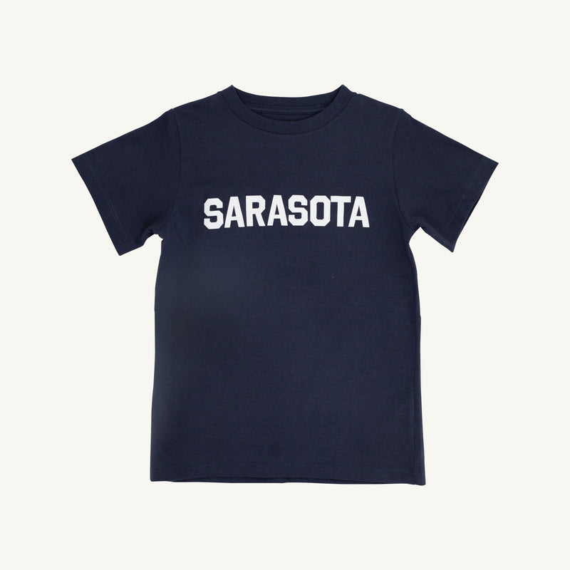 Sir Proper's City Hopper T-Shirt - Nantucket Navy Sarasota
