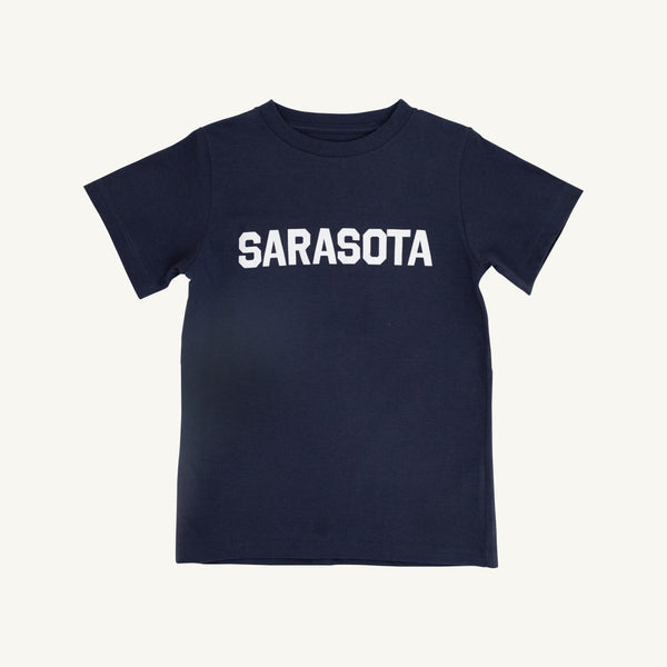 Sir Proper's City Hopper T-Shirt - Nantucket Navy Sarasota