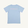 Sir Proper City Hopper T-Shirt - Beale Street Blue with Palm Beach Pink Naples
