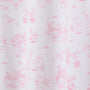 White fabric adorned with delightful pink line drawings of animals—including bears and birds—engaged in playful activities like riding bicycles, fishing, and relaxing by ponds amidst trees and water. This repeating pattern adds whimsical charm to The Beaufort Bonnet Company’s Sir Proper’s Sweet Arrival (Hamptons Hot Pink) Accessories Bundle, which includes a Baby Buggy Blanket, Oopsie Daisy Burp Cloth, and Burp Me Bib crafted from soft pima cotton—making it a perfect choice for thoughtful baby shower gifts.