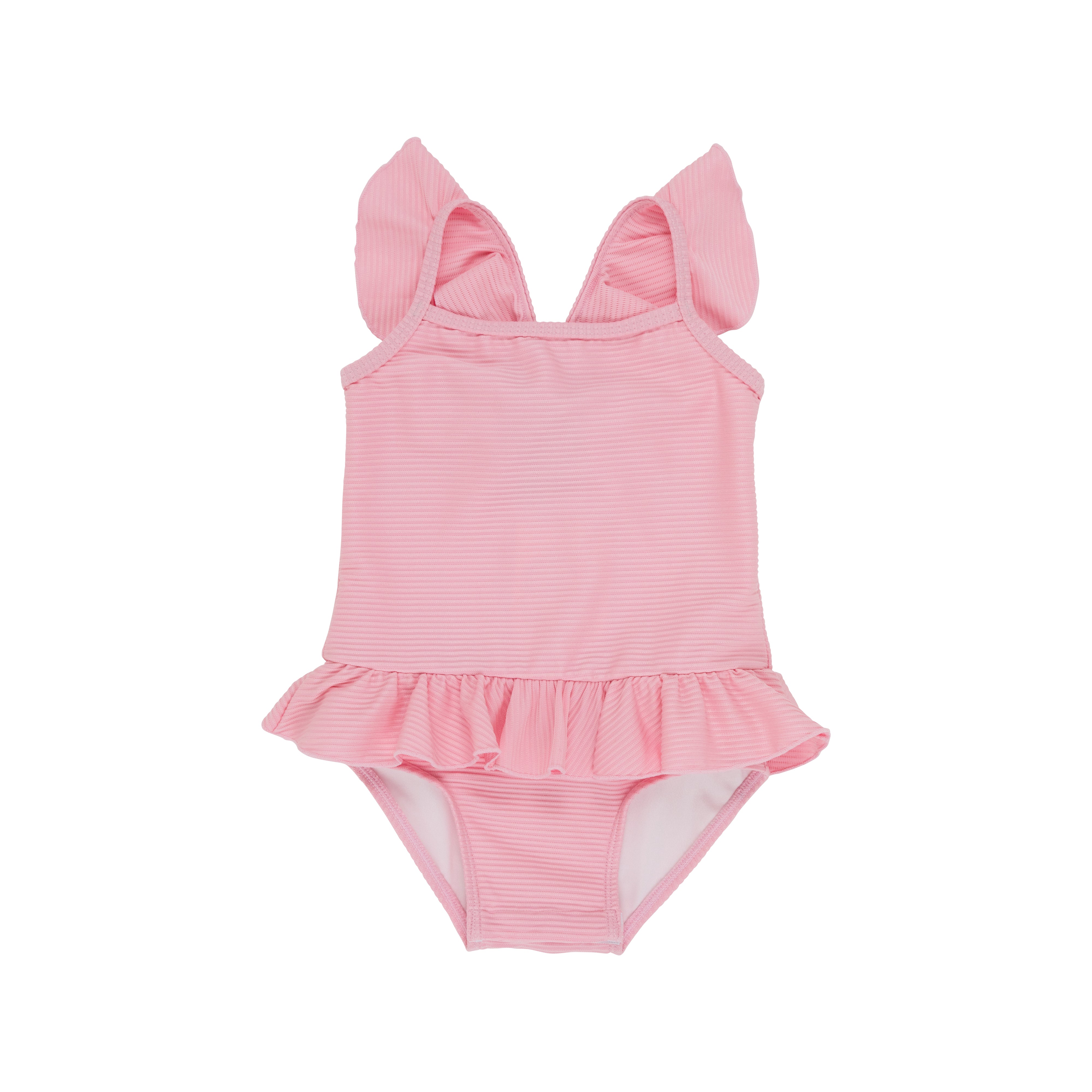 St. Lucia Swimsuit (Ribbed) - Pier Party Pink – The Beaufort Bonnet Company