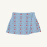 Stella Skort - First Day Flowers with Flower Buttons