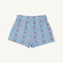 Stella Skort - First Day Flowers with Flower Buttons