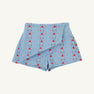 Stella Skort - First Day Flowers with Flower Buttons
