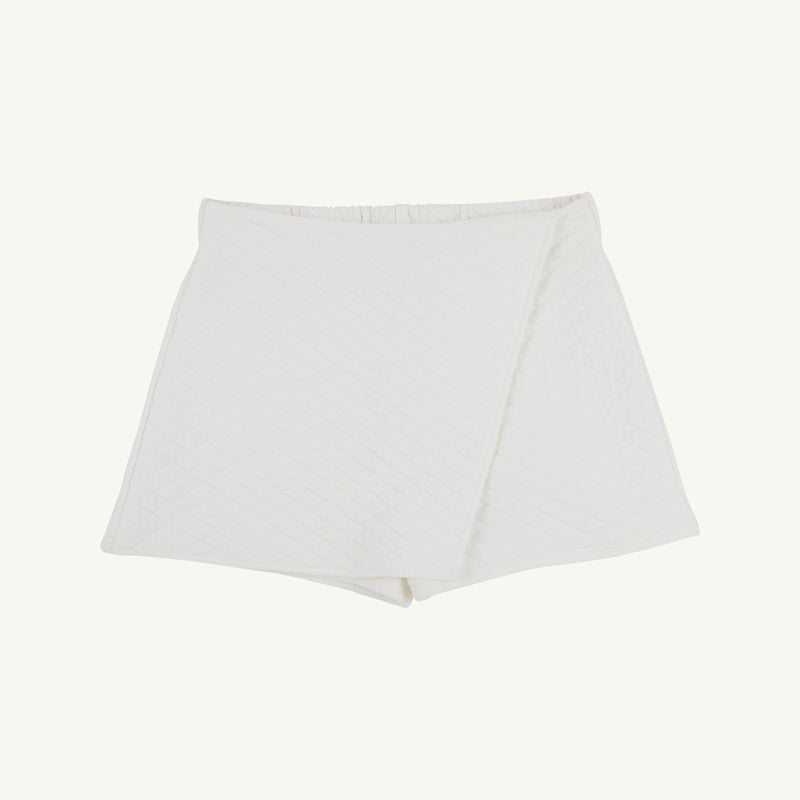 Stella Skort - Quilted Palmetto Pearl