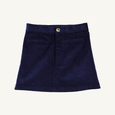Stevi Skirt - Nantucket Navy Corduroy