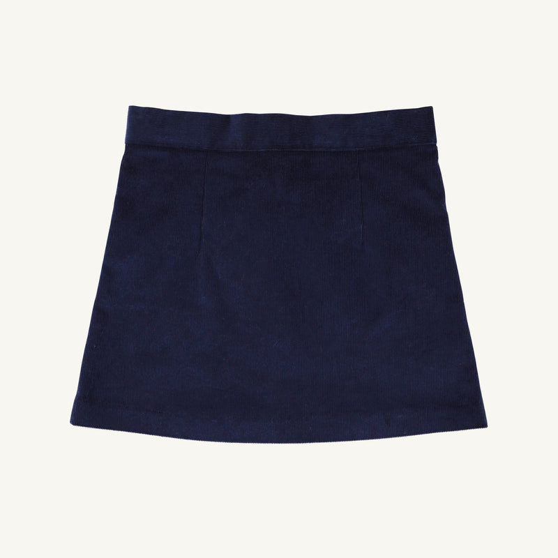 Stevi Skirt - Nantucket Navy Corduroy