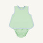 Stevie Set - Lexington Lime Stripe with Buckhead Blue