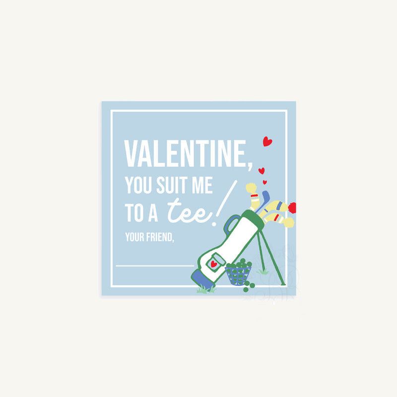 Valentine Cards - Suit Me to a Tee (Digital Download)