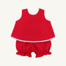 Susanne Swing Top Set - Richmond Red with Nantucket Navy & Beale Street Blue