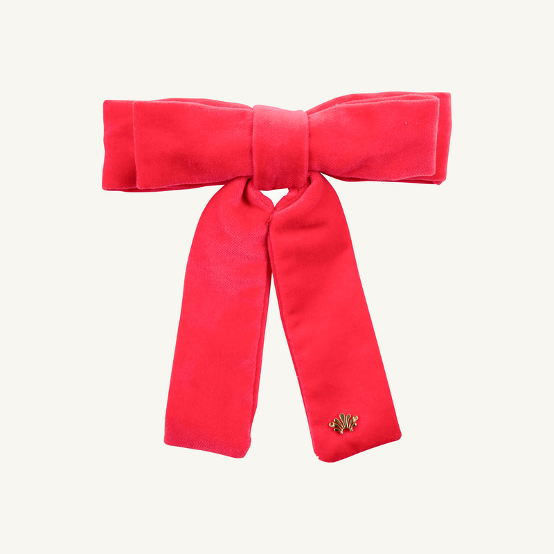 T.B.B.C. x Lele Sadoughi Antoinette Barette (Women) - Richmond Red Velveteen