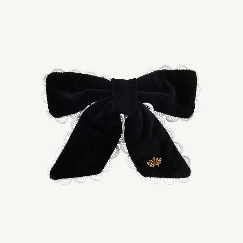 T.B.B.C. x Lele Sadoughi Britney Barette (Kids) - Newport Night Velveteen