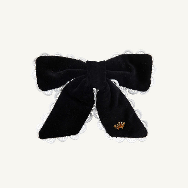 T.B.B.C. x Lele Sadoughi Britney Barette (Kids) - Newport Night Velveteen
