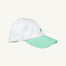Covington Cap - Worth Avenue White with Grace Bay Green