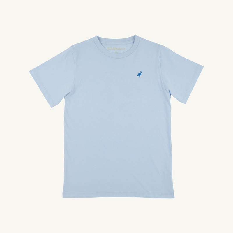 Sir Proper's T-Shirt - Buckhead Blue with Fish