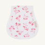 Oopsie Daisy Burp Cloth - Fontaine Floral & Worth Avenue White