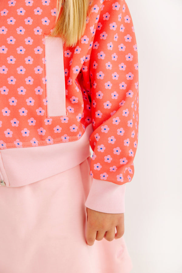 Prepletic™ Jules Jacket - Mill Street Manor Mini Floral with Sandpearl Pink