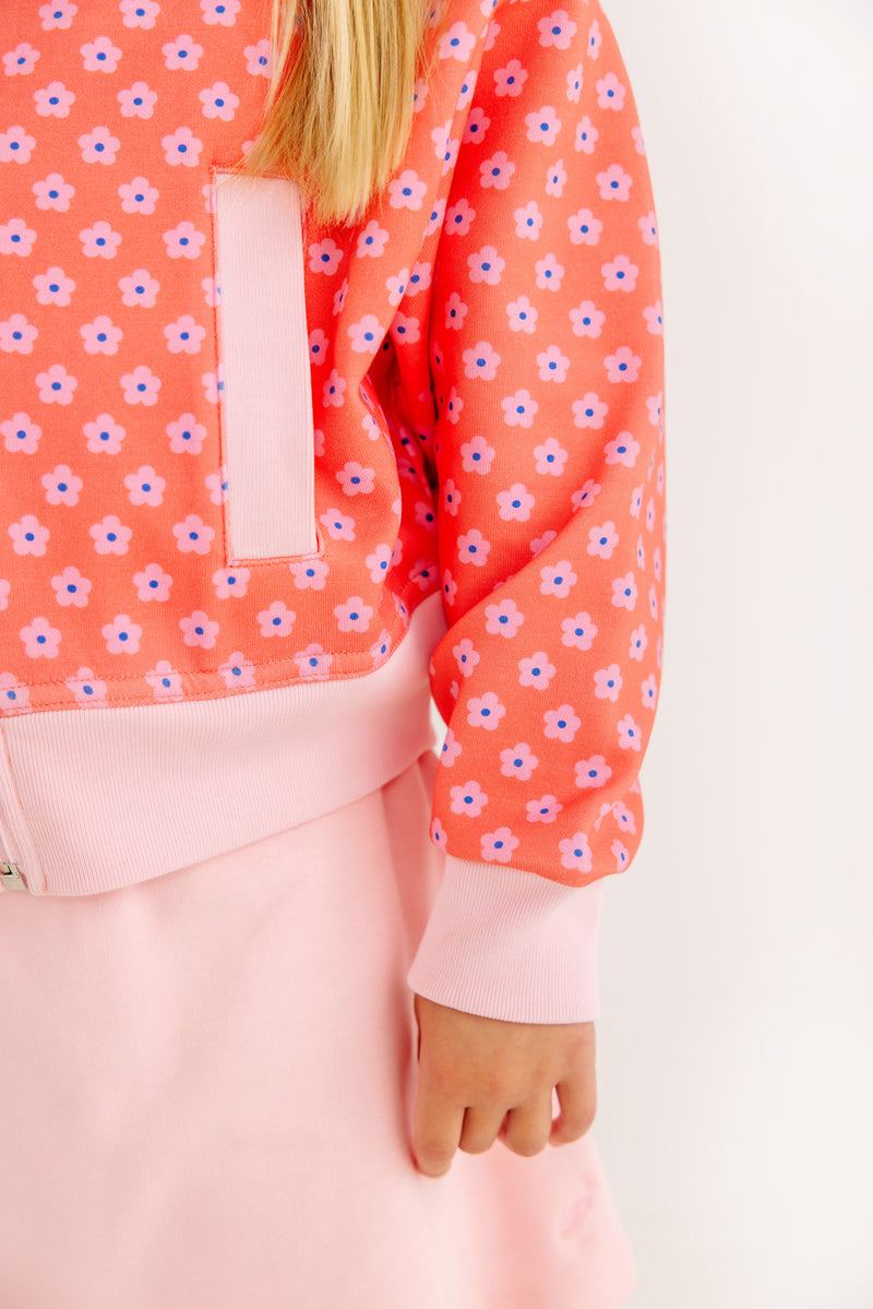 Prepletic™ Jules Jacket - Mill Street Manor Mini Floral with Sandpearl Pink