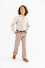 Prep School Pants - Gray Bay Brown with Keeneland Khaki Stork