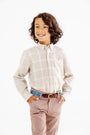 Prep School Pants - Gray Bay Brown with Keeneland Khaki Stork
