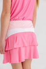 Prepletic™ Cindy Skort - Romany Rose Microdot with Sandpearl Pink