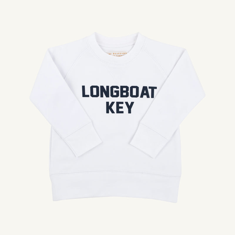 Sir Proper City Hopper Sweatshirt - Worth Avenue White Longboat Key