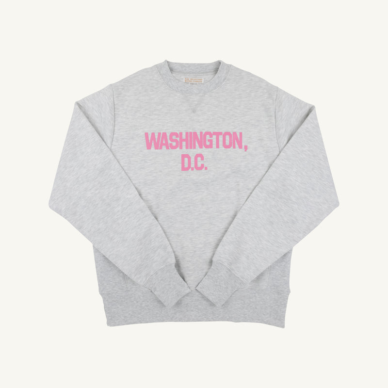 City Hopper Sweatshirt (Women's) -  Grantley Gray (Heathered) Washington D.C.