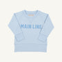 Sir Proper City Hopper Sweatshirt - Buckhead Blue with Barrington Blue Main Line