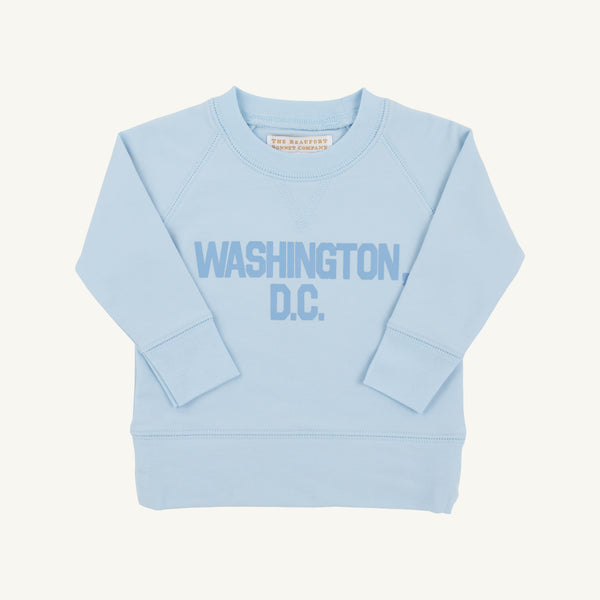 Sir Proper City Hopper Sweatshirt - Buckhead Blue with Barrington Blue Washington DC