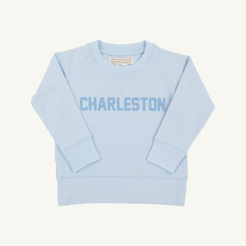 Sir Proper City Hopper Sweatshirt - Buckhead Blue with Barrington Blue Charleston