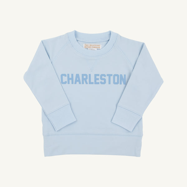 Sir Proper City Hopper Sweatshirt - Buckhead Blue with Barrington Blue Charleston