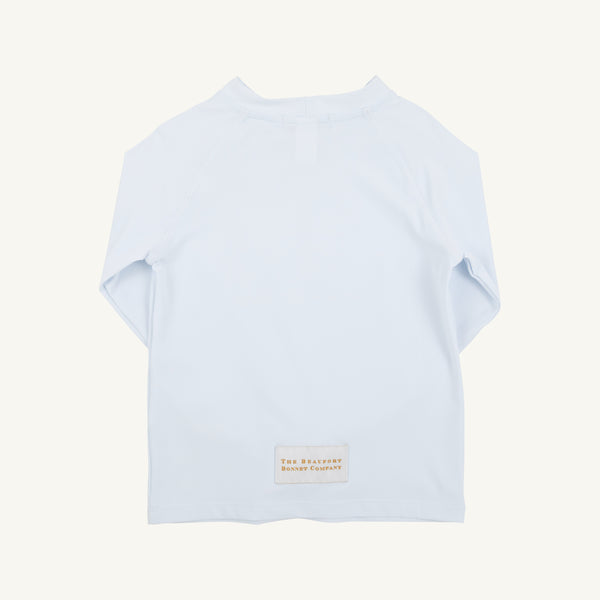 Walker's Wave Spotter Swim Shirt (UPF 35+) - Worth Avenue White