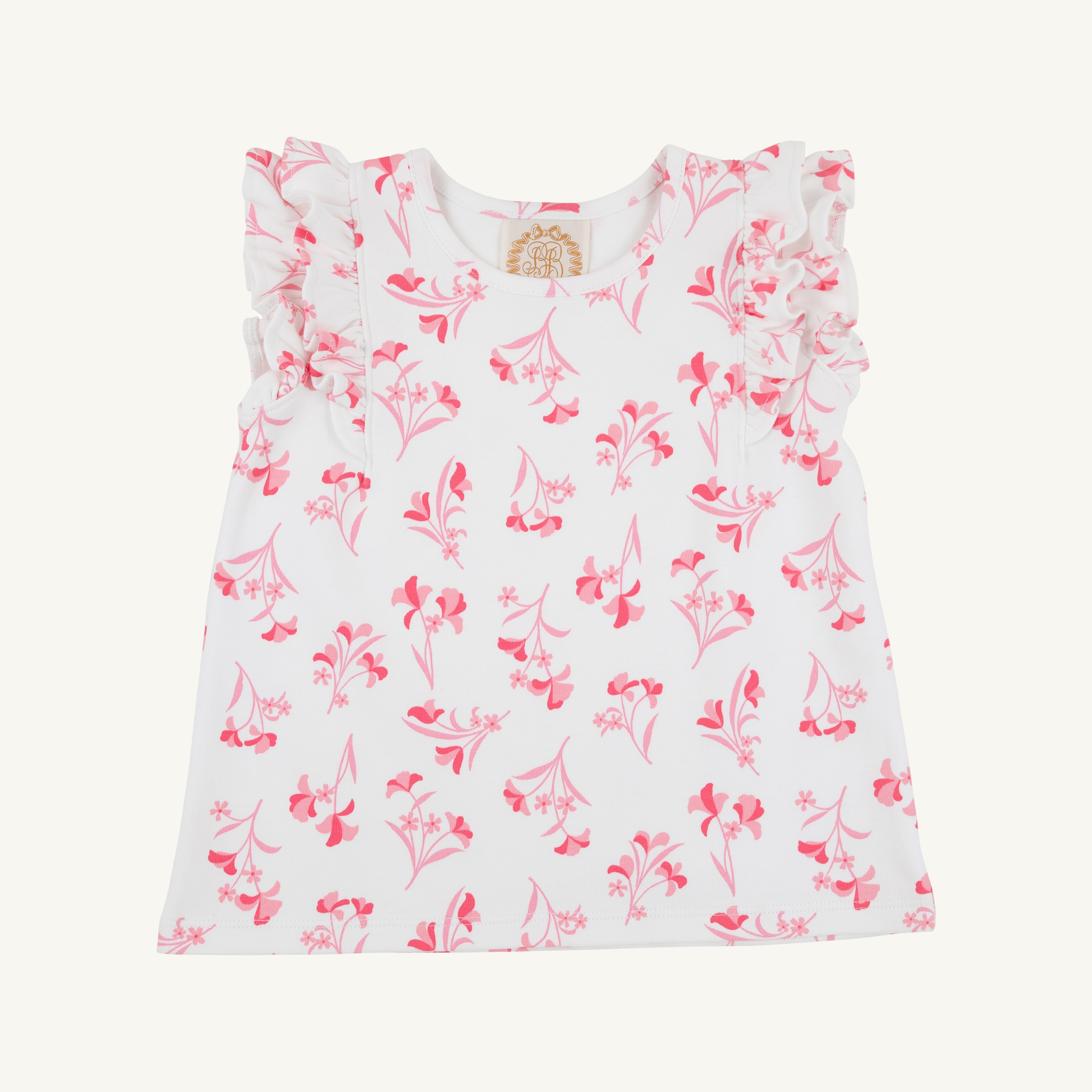 Ruehling Ruffle Top - Fontaine Floral
