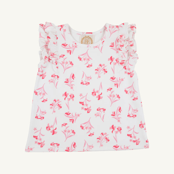 Ruehling Ruffle Top - Fontaine Floral