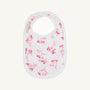 Burp Me Bib - Fontaine Floral & Worth Avenue White